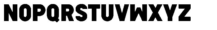 ZF Base Sans Pro Black Font UPPERCASE