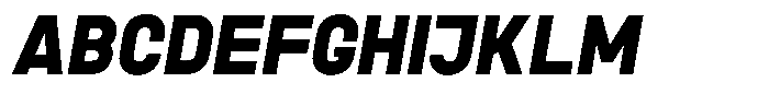 ZF Base Sans Pro Bold Italic Font UPPERCASE