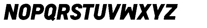 ZF Base Sans Pro Bold Italic Font UPPERCASE