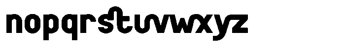 ZF Base Sans Pro Bold Font LOWERCASE