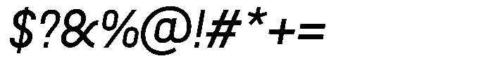 ZF Base Sans Pro Book Italic Font OTHER CHARS