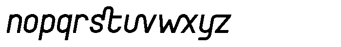 ZF Base Sans Pro Book Italic Font LOWERCASE
