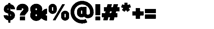 ZF Base Sans Pro Fat Font OTHER CHARS