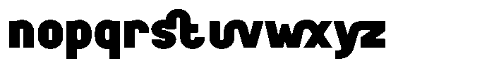 ZF Base Sans Pro Fat Font LOWERCASE