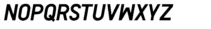 ZF Base Sans Pro Italic Font UPPERCASE
