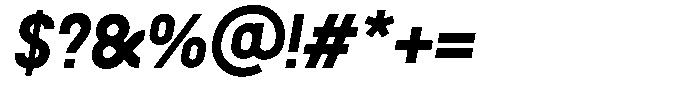 ZF Base Sans Pro Medium Italic Font OTHER CHARS