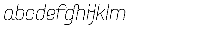 ZF Base Sans Pro Thin Italic FONT