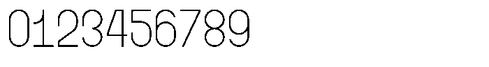 ZF Base Sans Pro Thin Font OTHER CHARS