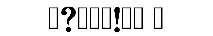 Zhara Regular Font OTHER CHARS