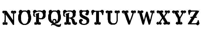 Zhara Regular Font LOWERCASE