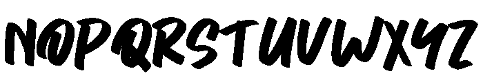 Zholom Font LOWERCASE