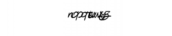 Zhandwritten_F Font LOWERCASE