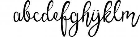 Zhefarina Font LOWERCASE