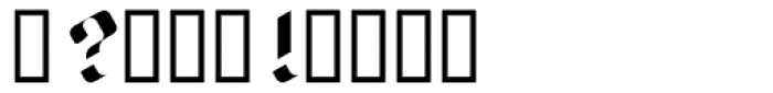 Zholud's Modern Ghotic Normal Font OTHER CHARS