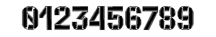 ZIGZAG Bold Font OTHER CHARS