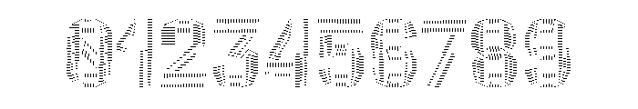 ZIGZAG ExtraLight Font OTHER CHARS