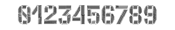 ZIGZAG Light Font OTHER CHARS