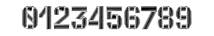 ZIGZAG Medium Font OTHER CHARS