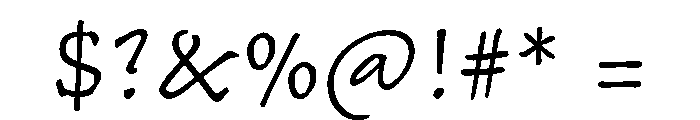 Zingiber Std Regular Font OTHER CHARS