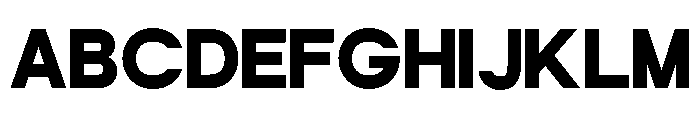 ZIFTONE-Bold Font UPPERCASE