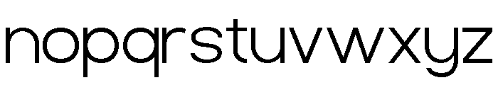 ZIFTONE Extra Light Font LOWERCASE