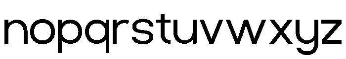 ZIFTONE-Light Font LOWERCASE