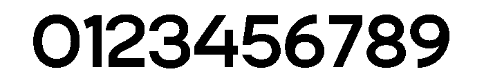 ZIFTONE-Medium Font OTHER CHARS