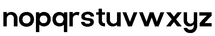 ZIFTONE-Medium Font LOWERCASE