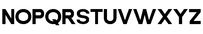 ZIFTONE Semi Bold Font UPPERCASE