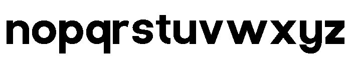 ZIFTONE Semi Bold Font LOWERCASE