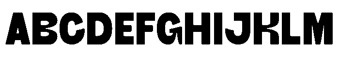 ZINCE Font UPPERCASE