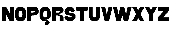 ZINCE Font UPPERCASE