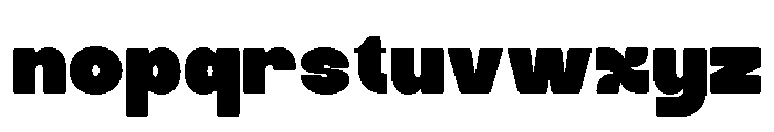 ZIRON-Regular Font LOWERCASE