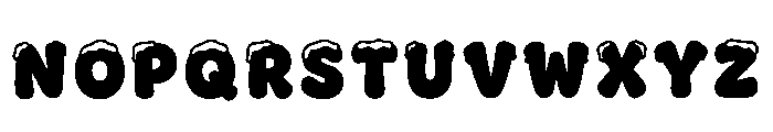 Zianna Regular Font UPPERCASE