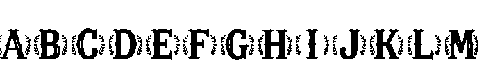 Ziel Regular Font UPPERCASE