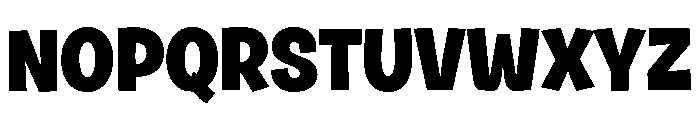 Zigwo Black Font UPPERCASE