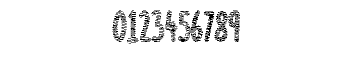 Zigzag Embroidery Stitc Regular Font OTHER CHARS