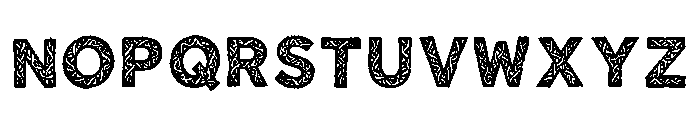 Zigzag Regular Font LOWERCASE
