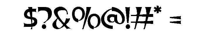 Zilong Font OTHER CHARS