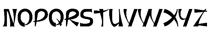 Zilong Font UPPERCASE