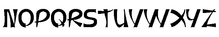 Zilong Font LOWERCASE