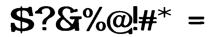Zimri Font OTHER CHARS