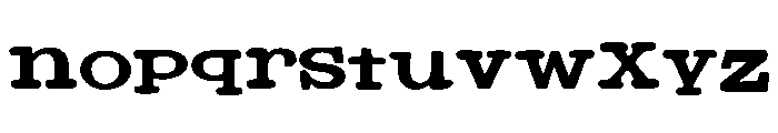 Zimri Font LOWERCASE