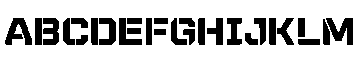 Zina Regular Font UPPERCASE