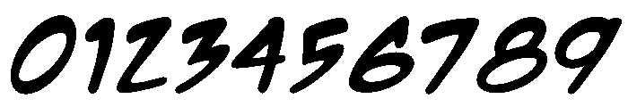 ZingPop  Bold Font OTHER CHARS