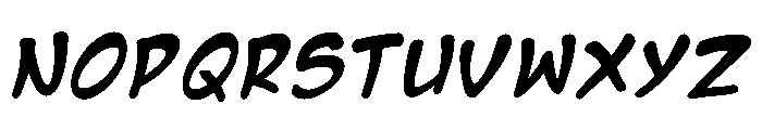 ZingPop  Bold Font UPPERCASE