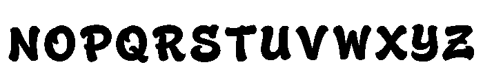 Zionna Regular Font LOWERCASE