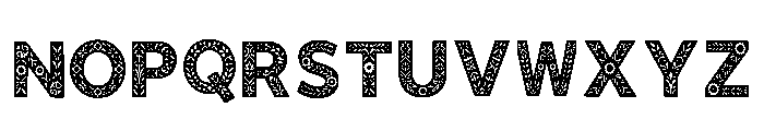 Zira Regular Font UPPERCASE