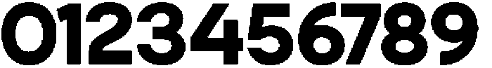 ZIFTONE-Bold otf (700) Font OTHER CHARS