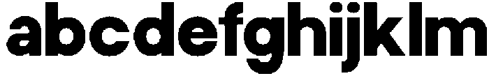 ZIFTONE-Bold otf (700) Font LOWERCASE